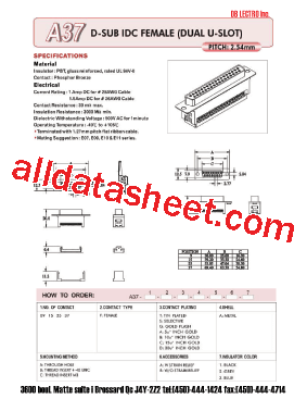 A3709FTAAA2型号图片