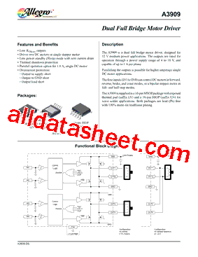 A3909GLYTR-T型号图片