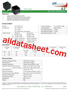 A3M1ACQ24VDC1DR型号图片