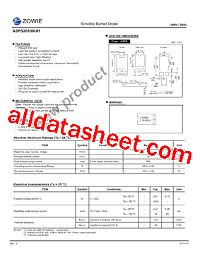 A3PS20100UH型号图片
