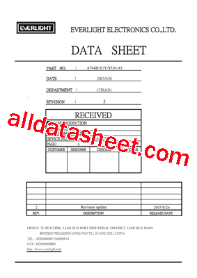 A764B/3UY/S530-A3型号图片