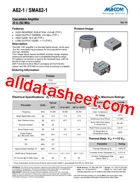 A82-1-SMA82-1型号图片