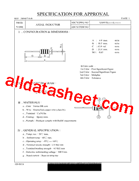 AA0410R27ML型号图片