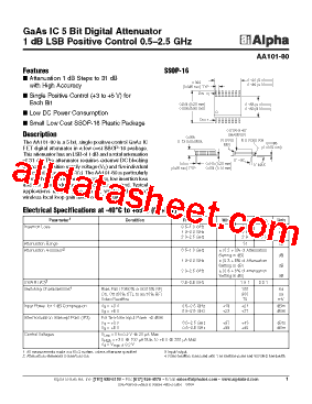 AA101-80LF型号图片