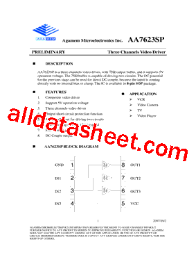 AA7623SP型号图片