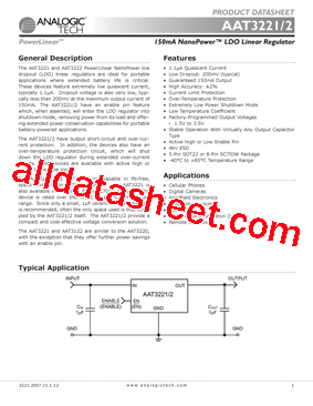 AAT3222IGV-1.8-T1型号图片