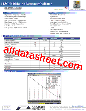 AB-DRO-14.5GHZ型号图片