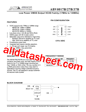 ABV0037B型号图片