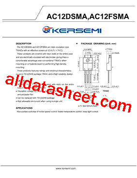 AC12FSMA型号图片