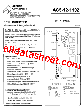 AC5-12-1192型号图片