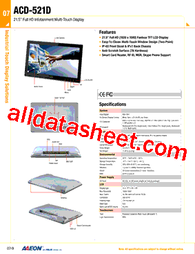 ACD-521D型号图片