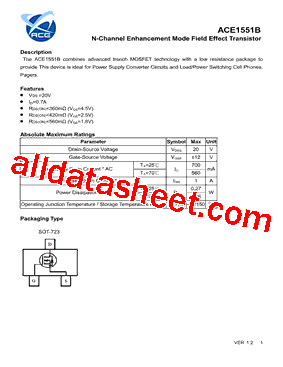 ACE1551B型号图片