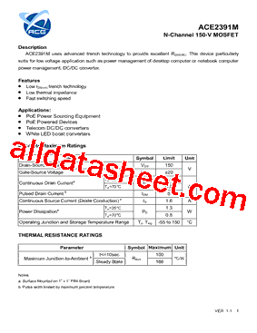 ACE2391M型号图片