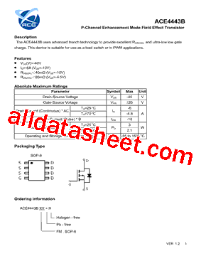 ACE4443B型号图片