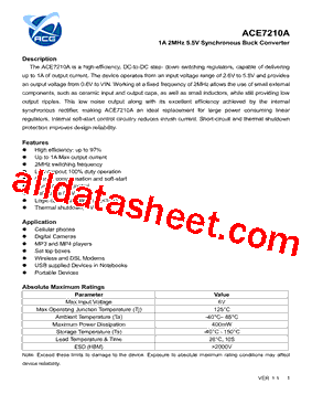 ACE7210A型号图片