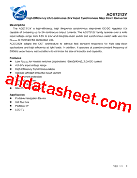 ACE7212Y型号图片