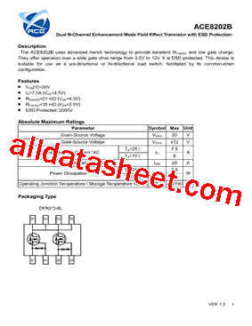 ACE8202B型号图片