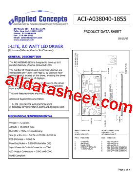 ACI-A038040-1855型号图片