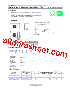 ACM3225F2DF-510T02-D型号图片