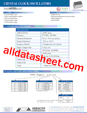 ACPEL-F-KQ20-QBAR型号图片