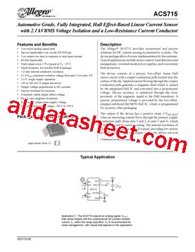 ACS715LLCTR-20A-T型号图片