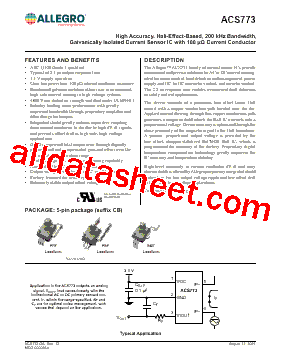 ACS773LCB-050B-PFF-T型号图片