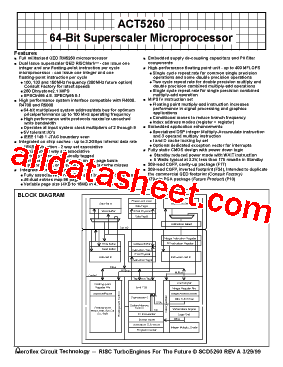 ACT-5260PC-100F24M型号图片