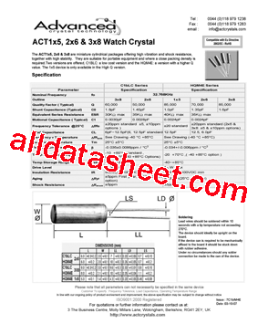 ACT2X6型号图片