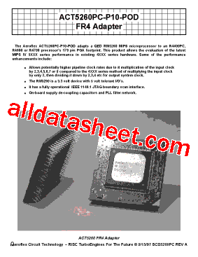 ACT5260PC-P10-POD型号图片