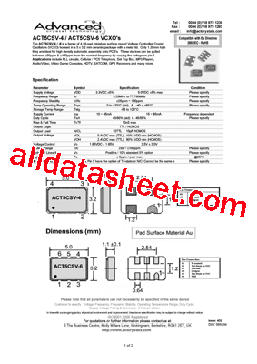 ACT5CSV-6型号图片