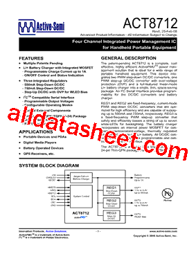 ACT8712型号图片