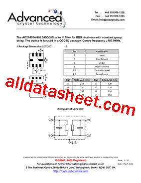 ACTF4014_10型号图片