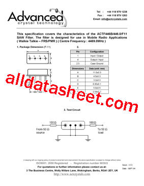 ACTF446B型号图片