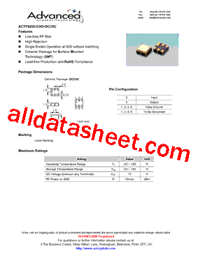 ACTF9205-2345-DCC6C型号图片