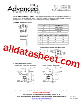 ACTR4002_10型号图片