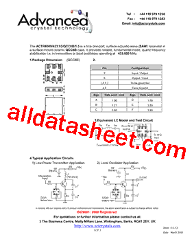 ACTR4009型号图片