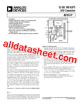 AD1674AD型号图片