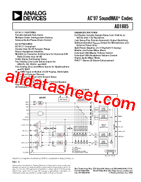 AD1885JST型号图片