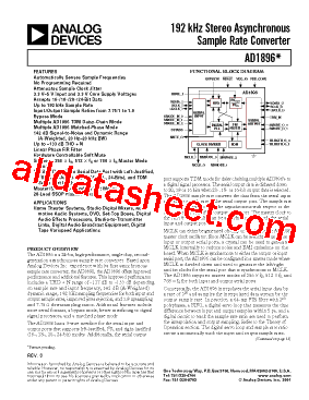 AD1896YRS型号图片