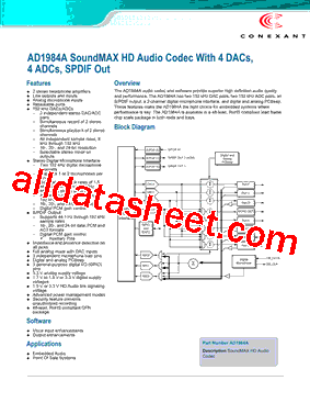 AD1984A型号图片