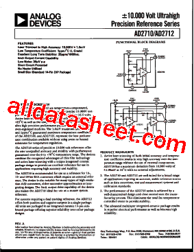AD2712型号图片