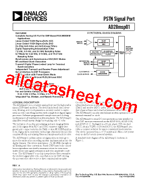 AD28MSP01型号图片