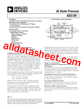 AD2S100型号图片