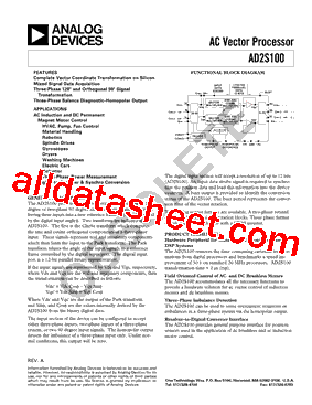 AD2S100_15型号图片