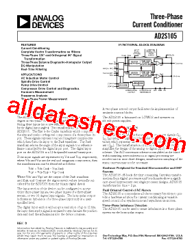 AD2S105AP型号图片