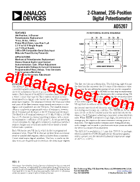 AD5222BRUZ1M型号图片