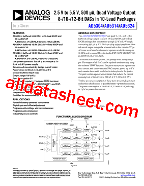 AD5314BRM-REEL7型号图片