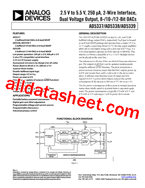 AD5337BRM-REEL型号图片