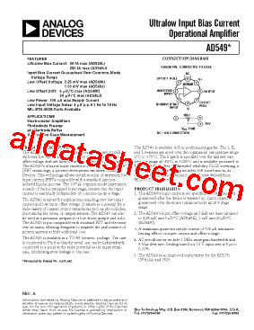 AD549KHZ型号图片