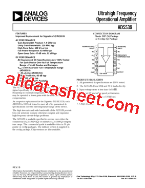 AD5539型号图片